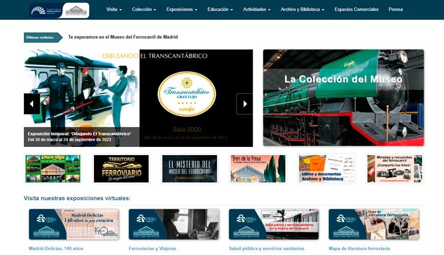 web museo ferrocarril